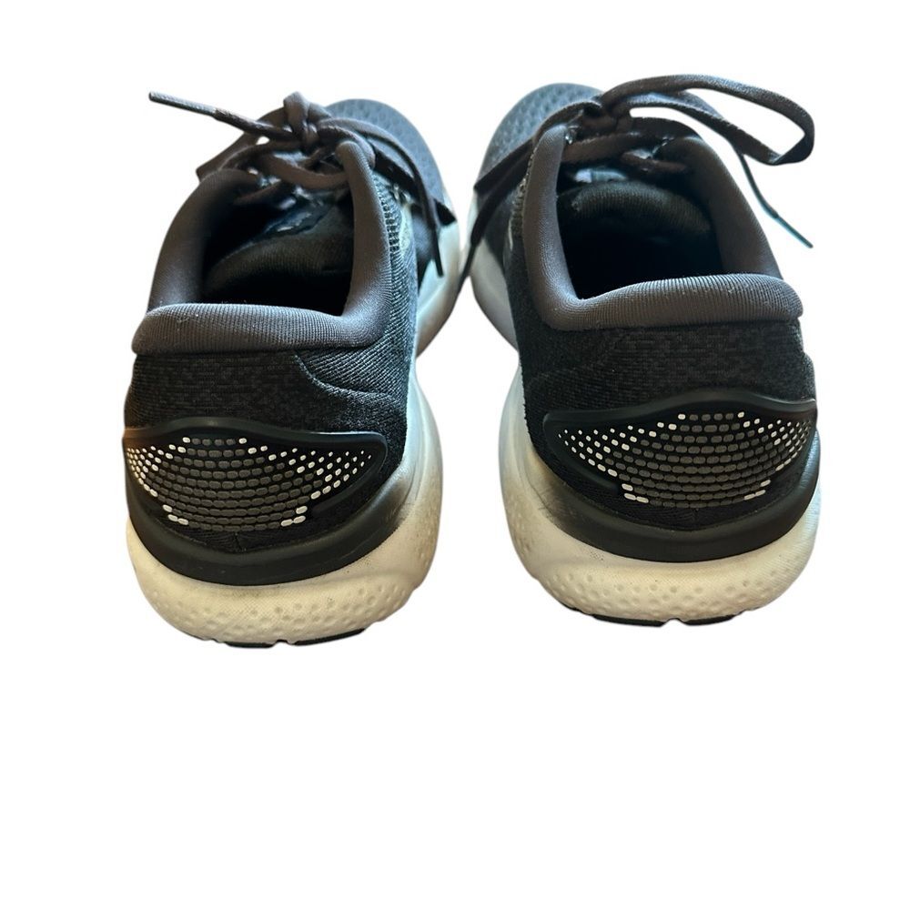 Brooks Men's Ghost 16 2E  Black/Gray/White Running Shoes Size 10 - Picture 4 of 9